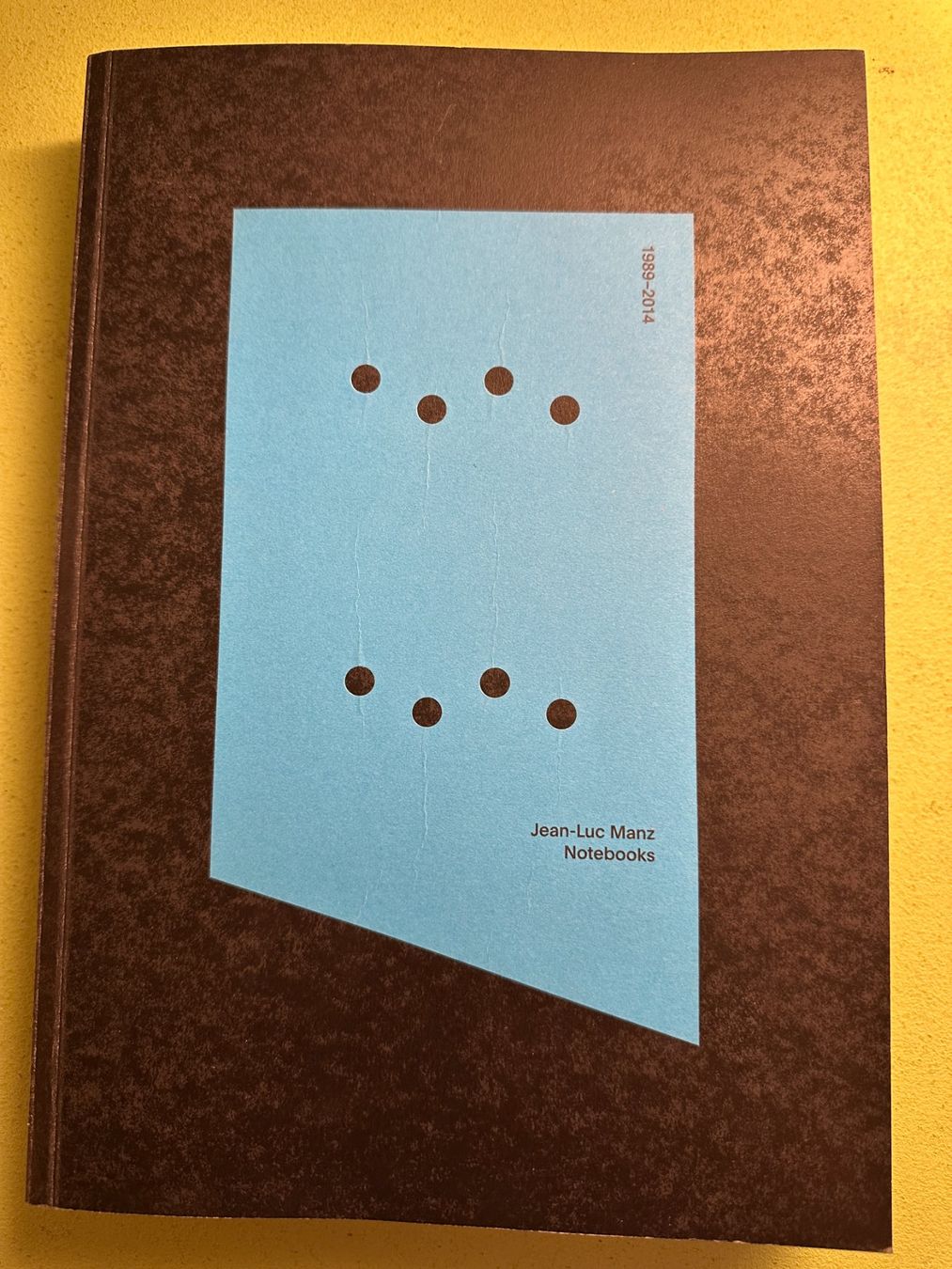 Libri: Jean-Luc Manz: Notebooks 1989-2014. – Usato da Zürich venduto da allp