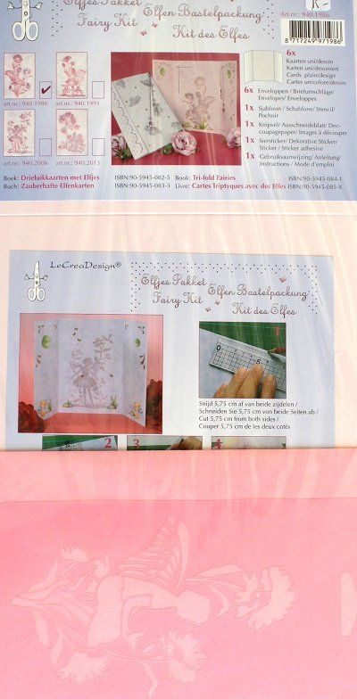Kit bricolage: Bastelpackung Elfenkarten – Nuovo e nell'imballaggio originale da Schlatt TG venduto da glueckwunschkarte.22