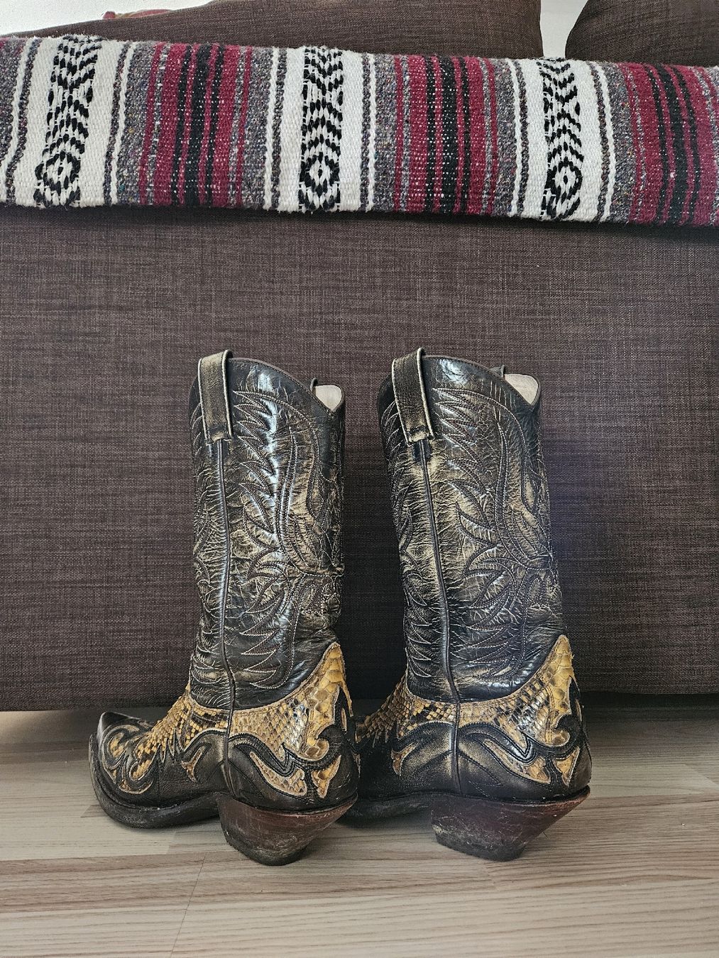 Sendra Scarpe da uomo: Sendra Python Cowboy Boots Handmade gr.39 – Usato da einsiedeln venduto da TheMullets 1