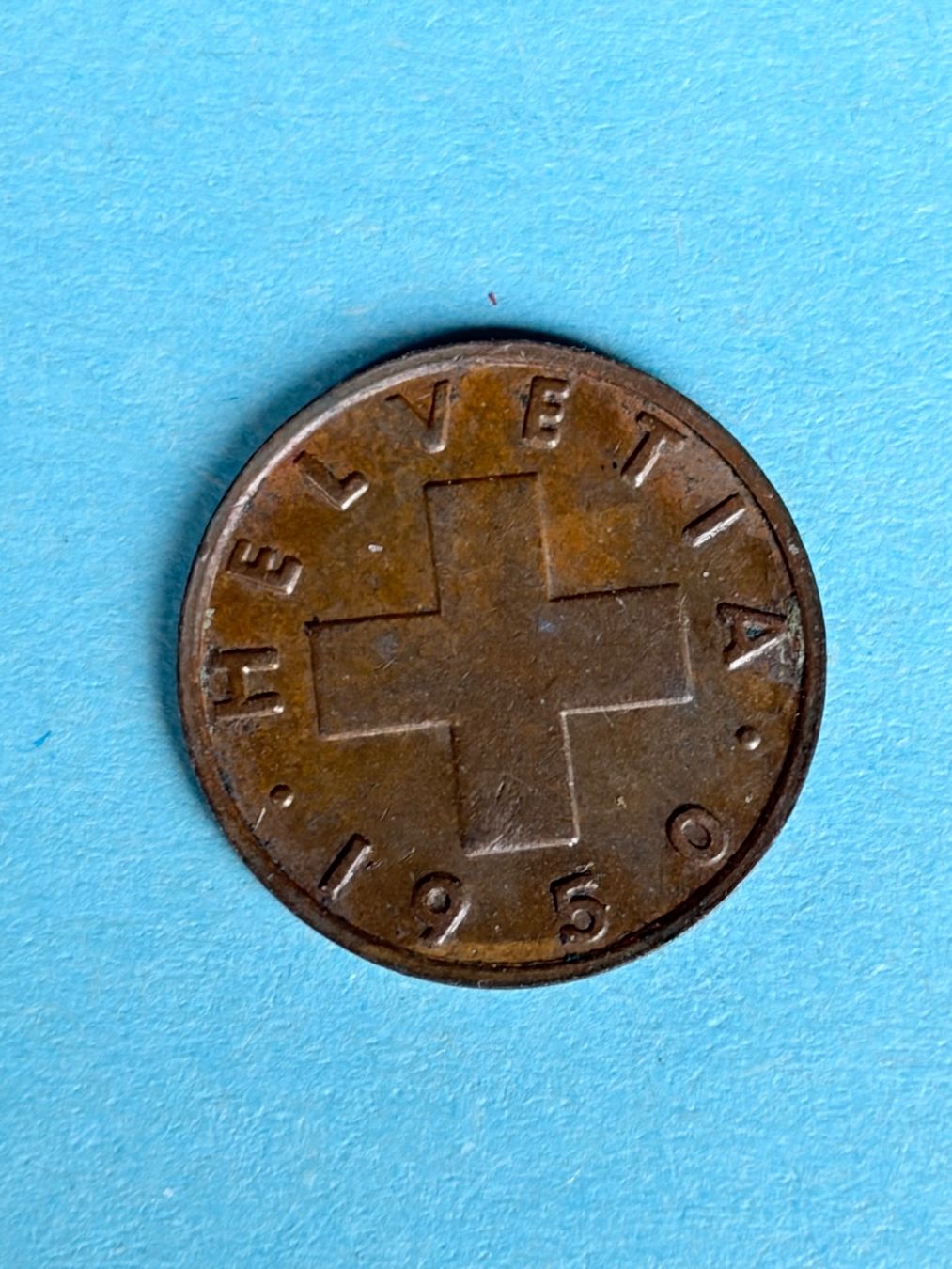 Alle Münzen: 1 Centime 1950 Berne - Fast Vorzüglich / Presque Superbe – Gebraucht aus LE LIGNON von Katanaion