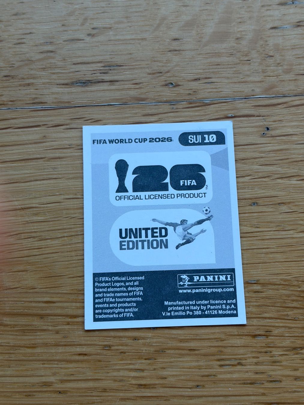 Panini Cartes à collectionner: Panini SUI 10 – Neuf (Voir description) à Zürich par bel5 1
