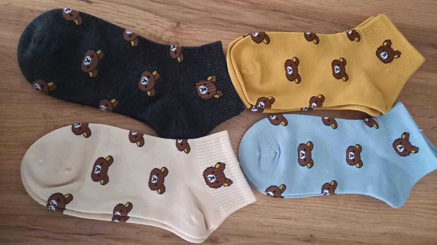 Calze: Teddy 🧸 🐻 bear socks – Nuovo e nell'imballaggio originale da Killwangen venduto da sockenmeister