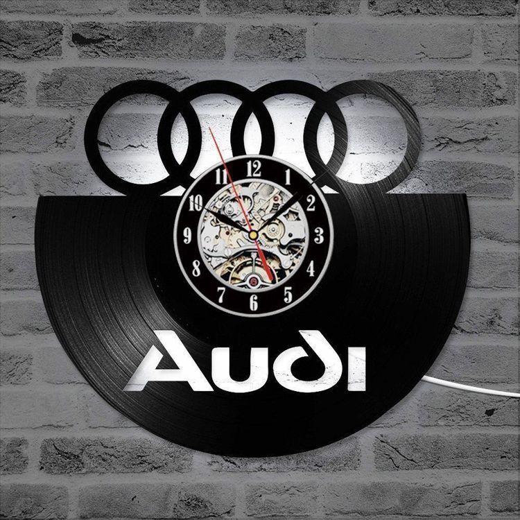 AUDI Schallplattenuhr / NEU | Kaufen auf Ricardo