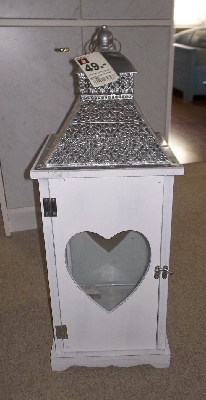 Laternen: Neue schöne Laterne 24 x 63 - mit Herzen – Neu (gemäss Beschreibung) aus Kaltbrunn von Cindy99 3