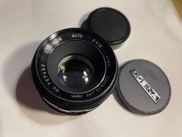 Cosinon Auto f1.8 50mm m42 Objektiv Bokeh Portrait