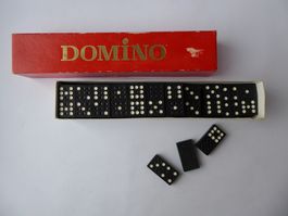 Schönes Nostalgie Domino mit 54 Spielsteinen - 1 Stein fehlt