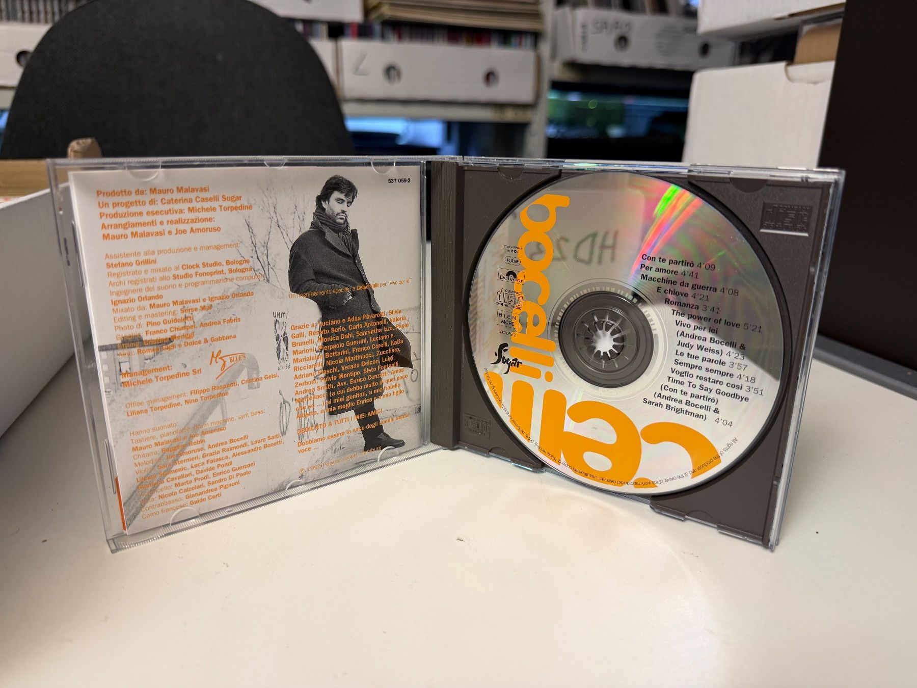 CD: Bocelli - Bocelli - HD23B – Usato da Küsnacht ZH venduto da swisssales.net 2