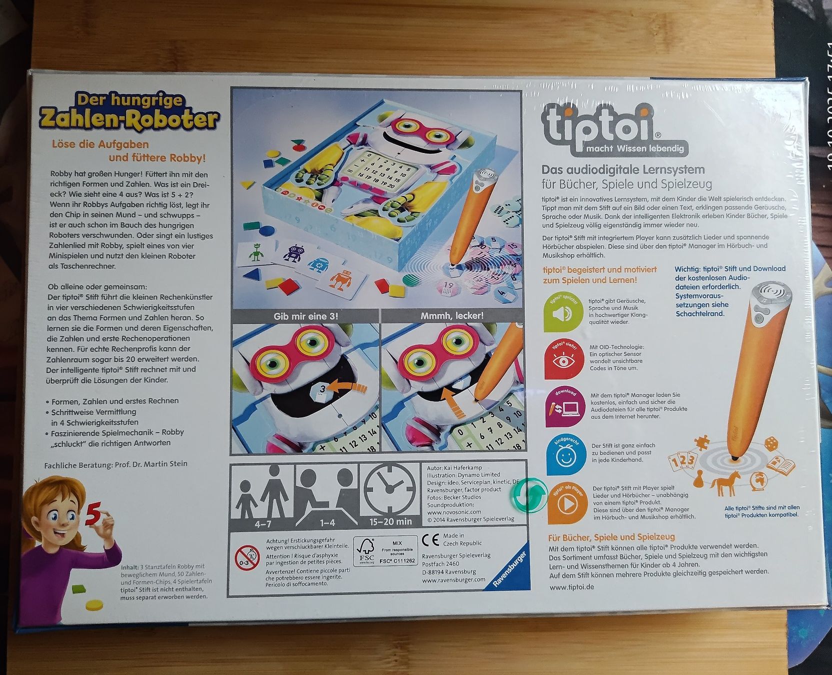 Tiptoi Giochi: Tiptoi Spiel "Der hungrige Zahlen-Roboter" - OVP – Nuovo e nell'imballaggio originale da Laupersdorf venduto da ela_uatb 1