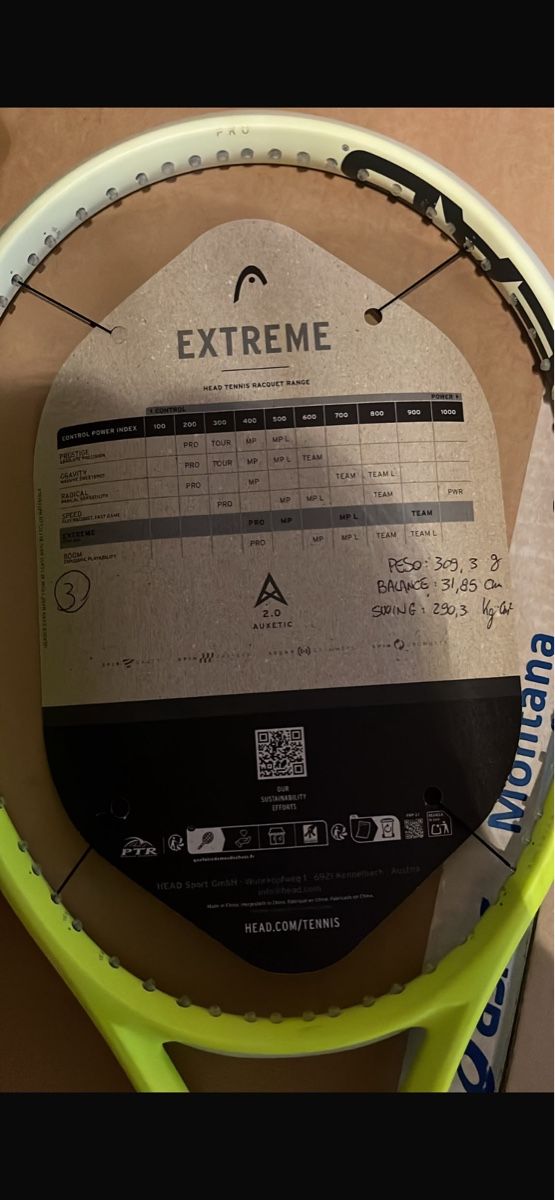 Head Schläger: Head Extreme Pro 2024 – Neu (gemäss Beschreibung) aus Anglikon von krodri 7