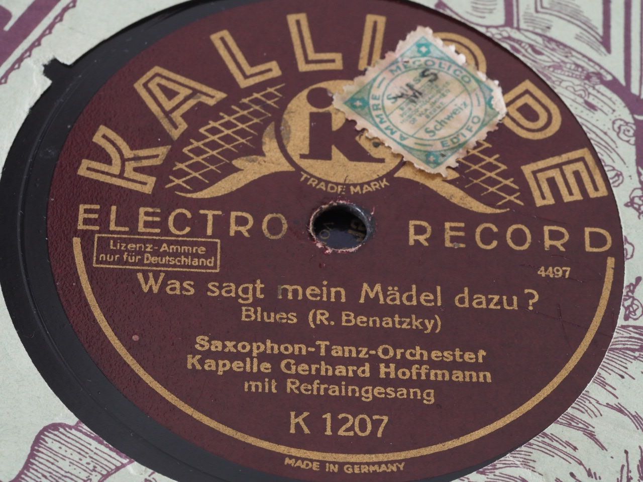 Schallplatten: DISQUES 78 TOURS – Gebraucht aus Lausanne von Leag 5