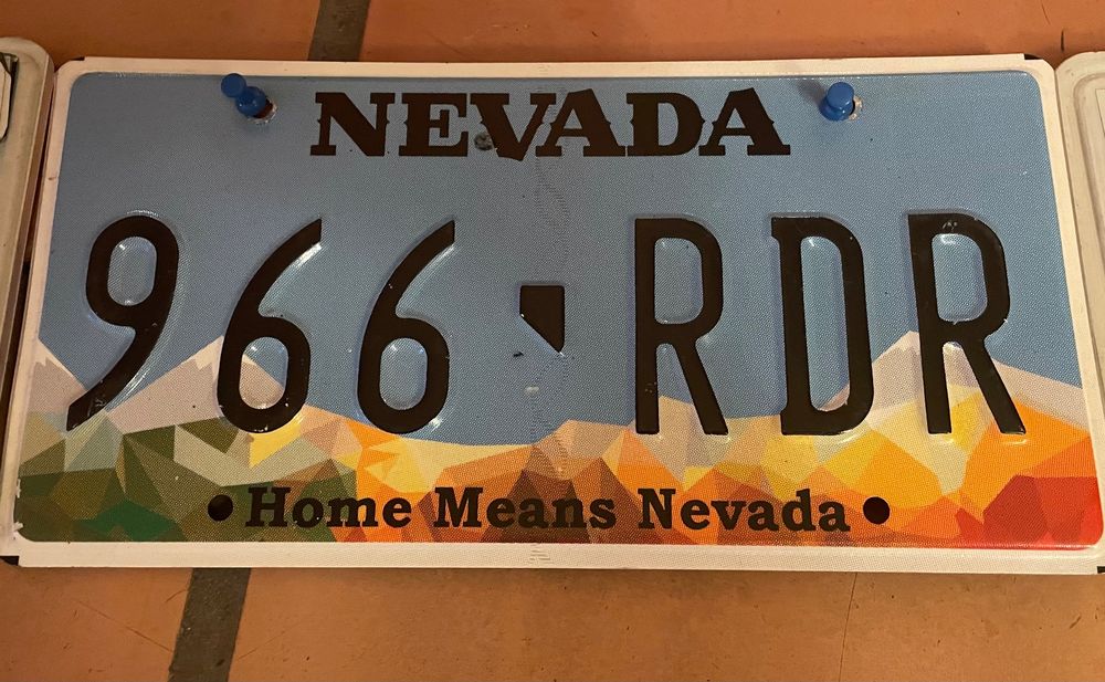 US Nummerschild Nevada (Gebraucht) in Pfeffingen für CHF 15 – mit ...