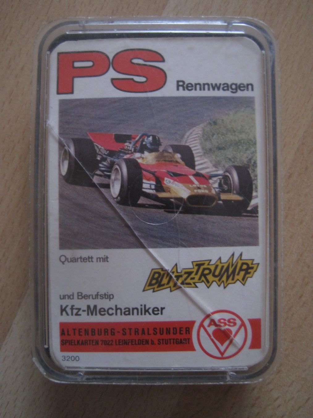 Spiele: PS  Rennwagen seltenes  Quartett – Gebraucht aus Gossau SG von Noryflory