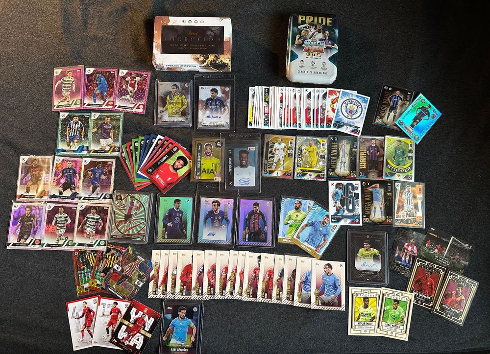 TOPPS/ PANINI SAMMLUNG (AUTOGRPHS/NUMBERD) (Neu (gemäss Beschreibung ...