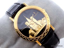 CORUM 18K BASEL KIRCHE 55.618.56 HANDAUFZUG 35MM HERRENUHR