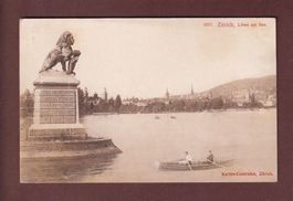 ZÜRICH - Löwe - Boot - 1914