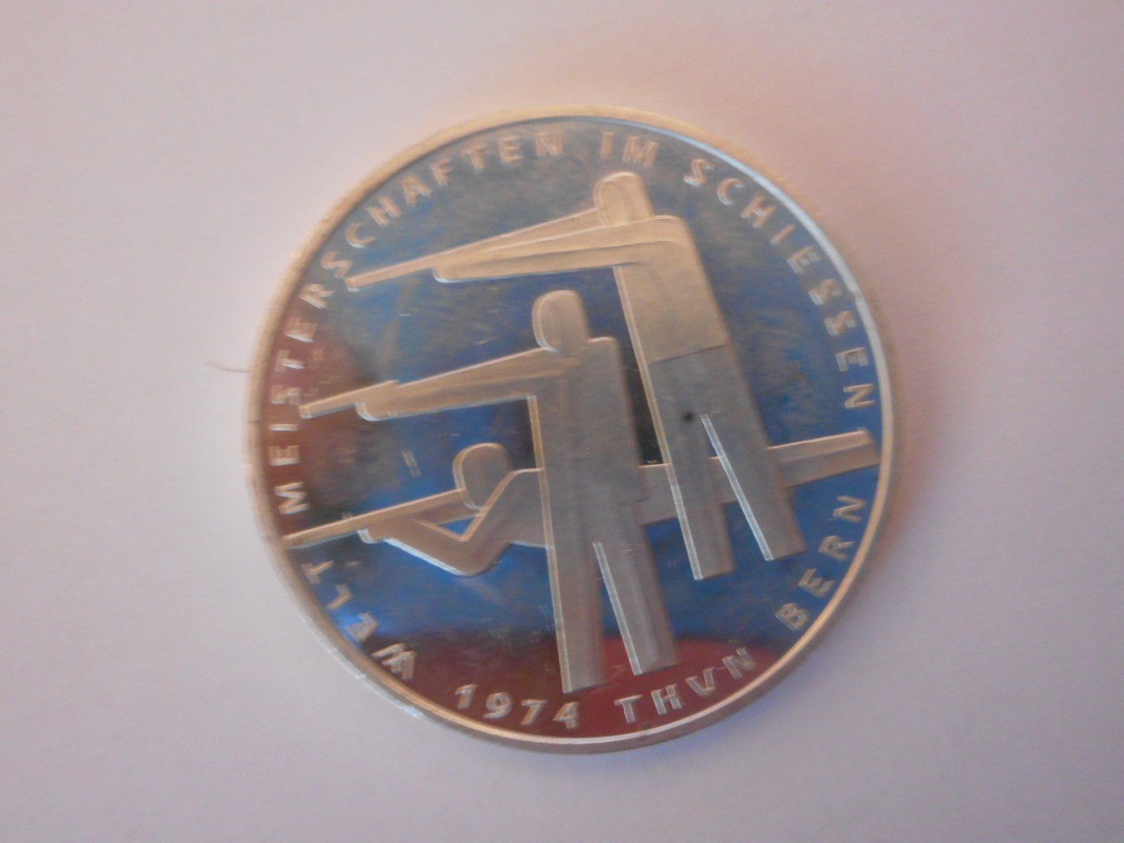 Medaglie: 1974  Schiess -Weltmeisterschaft Thun/Bern silber – Nuovo (secondo la descrizione) da Kriegstetten venduto da pizlad2010 1