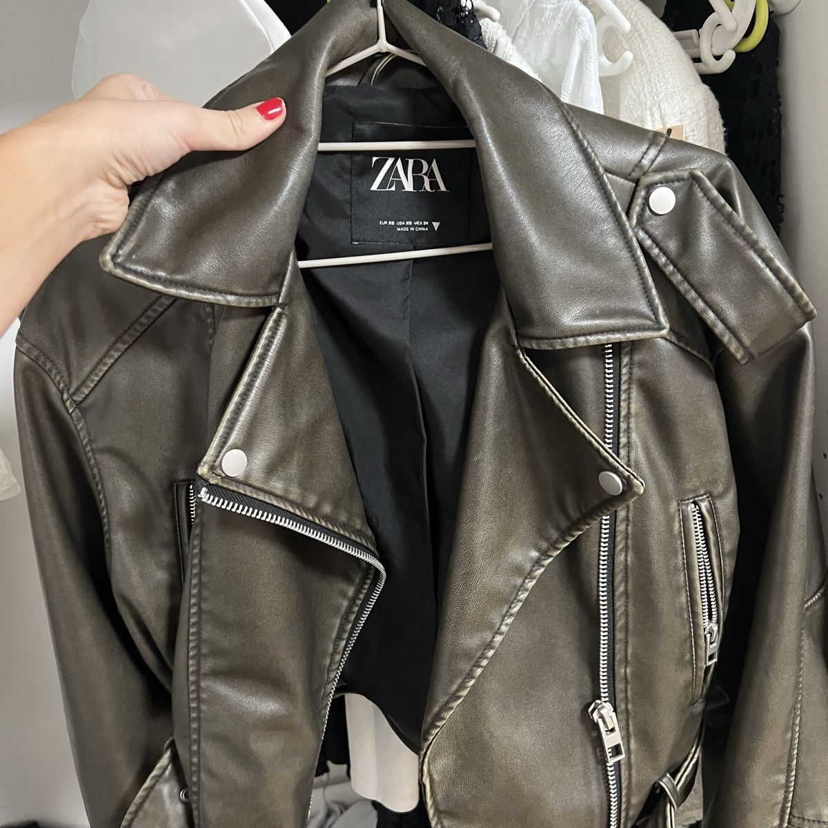 Zara Giacche: Zara Lederjacke – Nuovo (secondo la descrizione) da Wolfhausen venduto da leaze 2