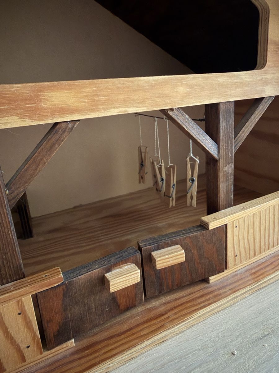 Jouets: Holz Bauernhof / Stall – D'occasion à Tann par mhowald 3
