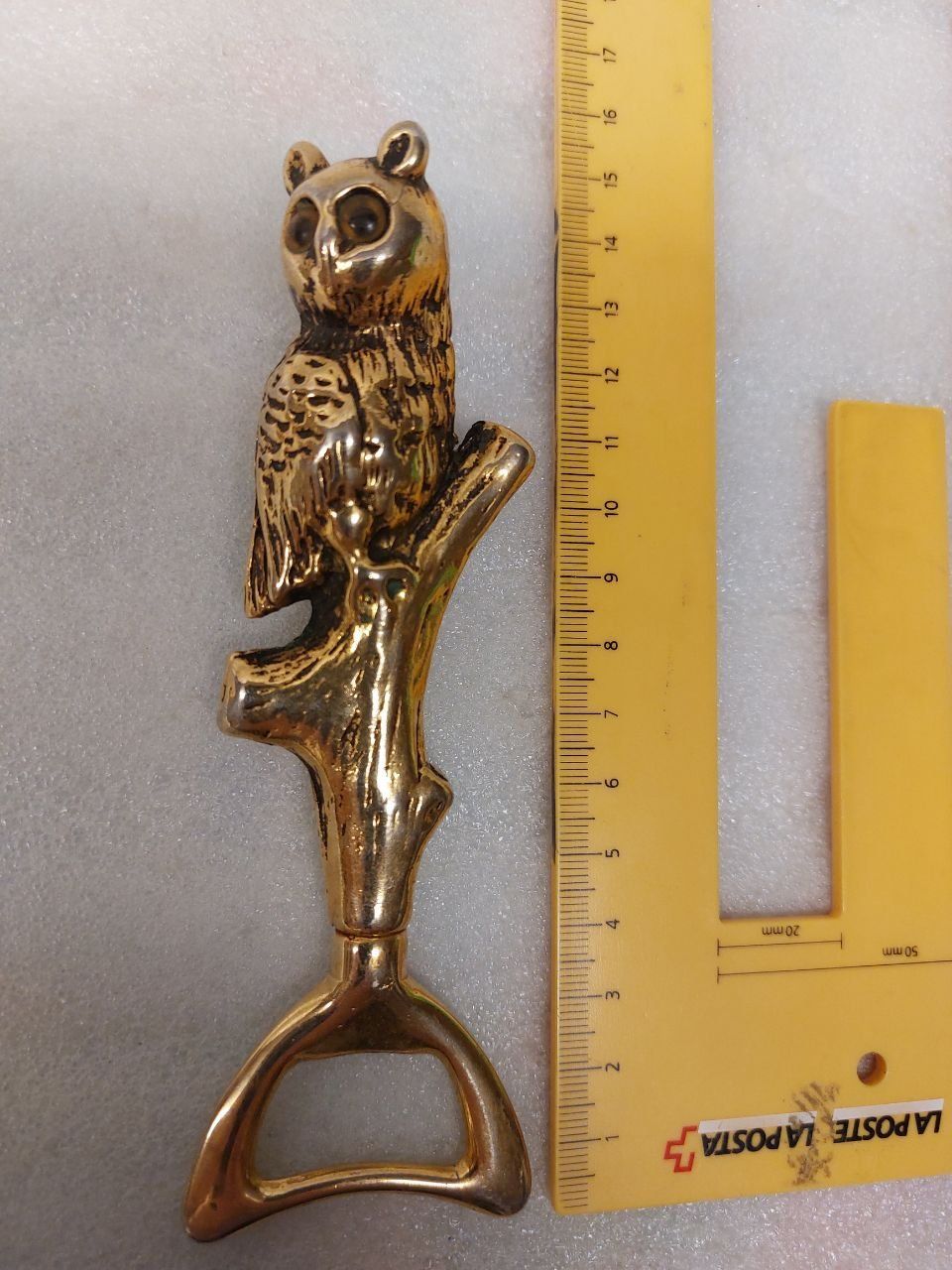 Flaschenöffner & -verschlüsse: Vintage solid brass owl bottle opener for collectors – Gebraucht aus Pambio Noranco von TREBORLOP 2