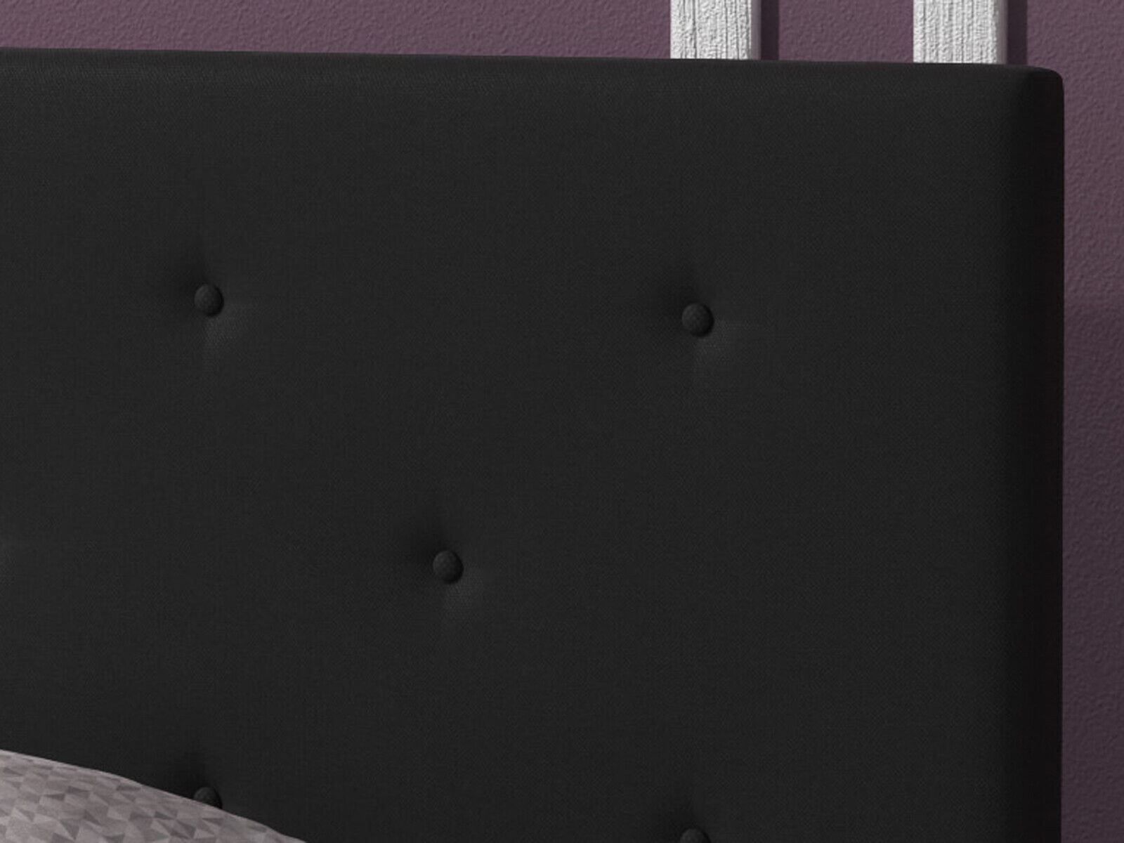 Betten: Boxspringbett 140x200 Schwarz Hotelbett Bett – Neu und originalverpackt aus Wallenwil von toesstal-vertrieb 5