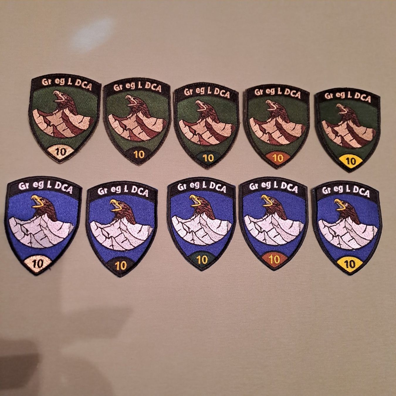 Schweizer Armee Placchette & Badge: Gr eg L DCA 10 – Nuovo (secondo la descrizione) da Gipf-Oberfrick venduto da Mig_29