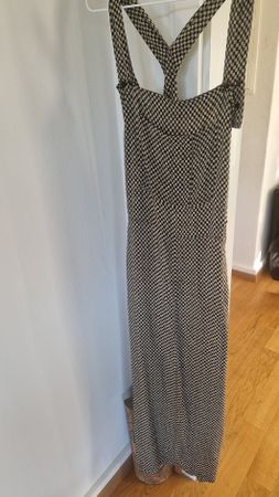 Vernissage Kleid Grösse L, Schwarz/Beige Karo Top Zustand!