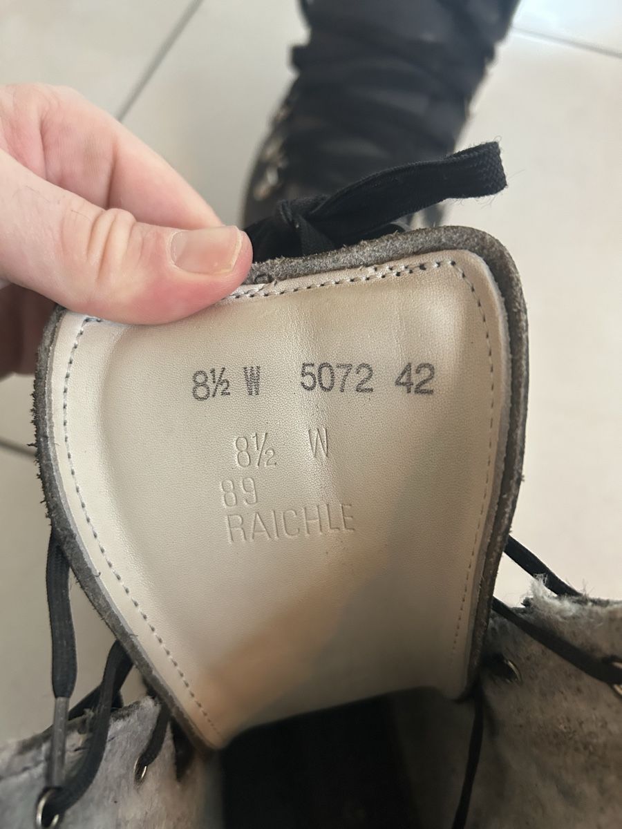 Raichle Chaussures hommes: Raichle Wanderschuh Armee Grösse 42 – D'occasion à Watt par planer84 2