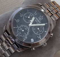 Tissot PR 50 Chronograph Saphirglas Elegante Herrenuhr