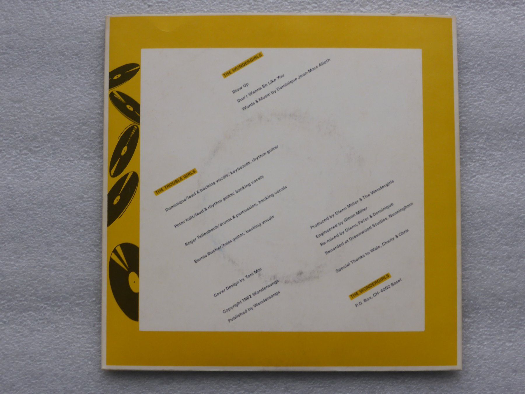 Dischi in vinile: Vinyl Single  THE WONDERGIRLS – Usato da Küssnacht am Rigi venduto da Mondkinder 5