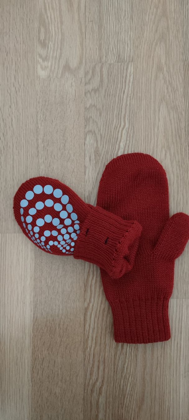 Guanti & manicotti: Moiko Mittens Strick Handschuhe mit Reflektoren – Usato da Wabern venduto da Julia_Sophie_ 2