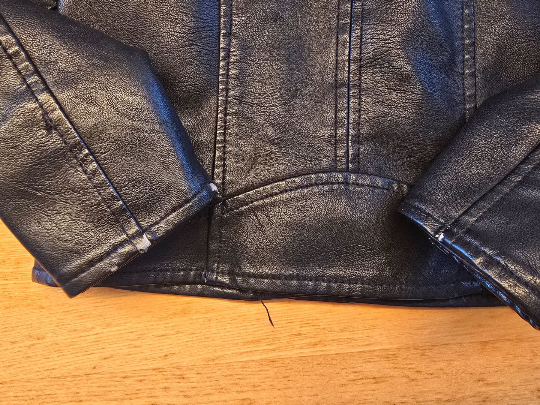 Giacche & Cappotti: Imitierte Lederjacke für Mädchen Gr. 122 – Usato da Diepoldsau venduto da komando2 3
