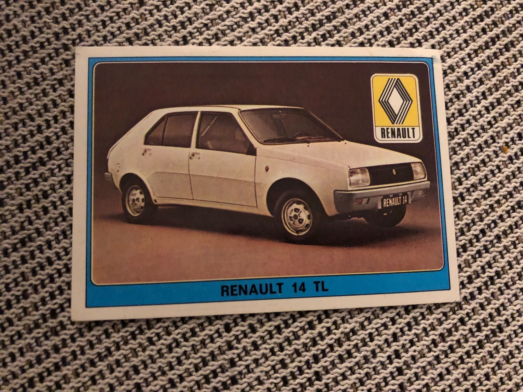 Sticker: Renault 14 TL / Panini / Abziehbild – Usato da Winterthur venduto da cheerio97