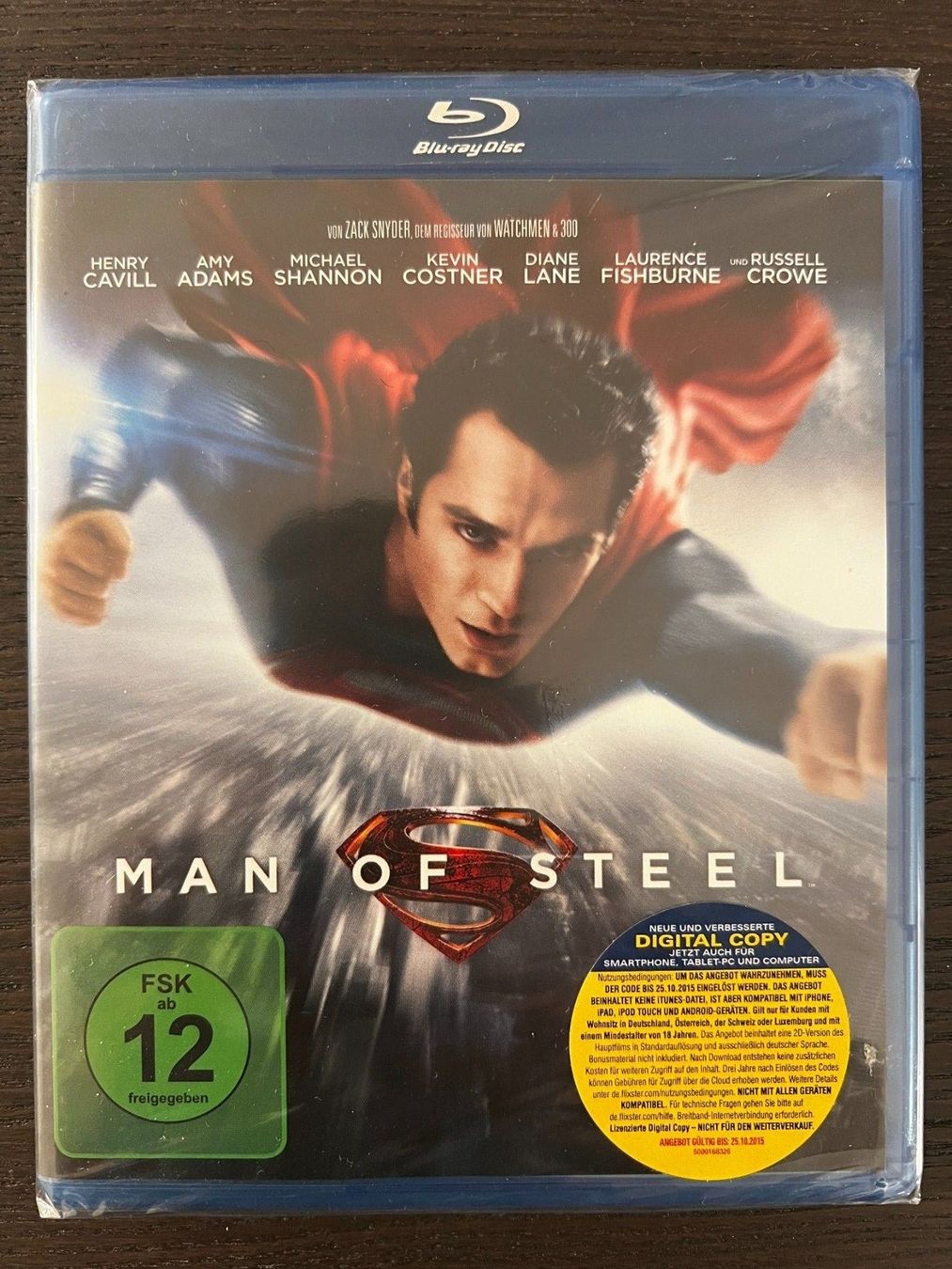 Alle DVDs: Man of Steel – Neu und originalverpackt aus Zürich von Blu-ray_ZH