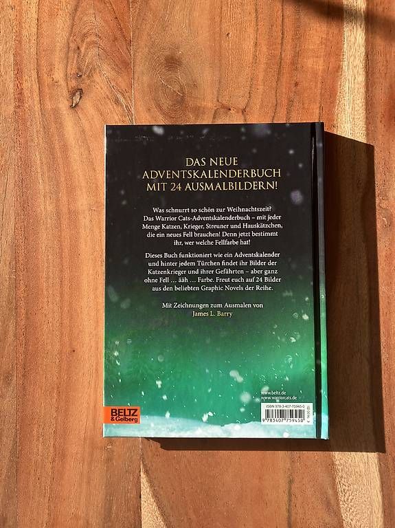 Libri: Warrior Cats Adventskalenderbuch Neu – Nuovo (secondo la descrizione) da Winterthur venduto da horvath09 1