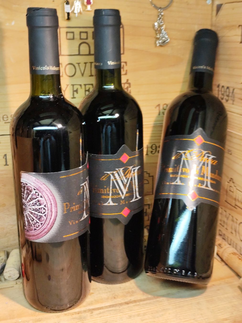 Vino: 3 x 2005 primitivo di manduria Il Duca – Nuovo e nell'imballaggio originale da Büsserach venduto da Vintage-vins 4