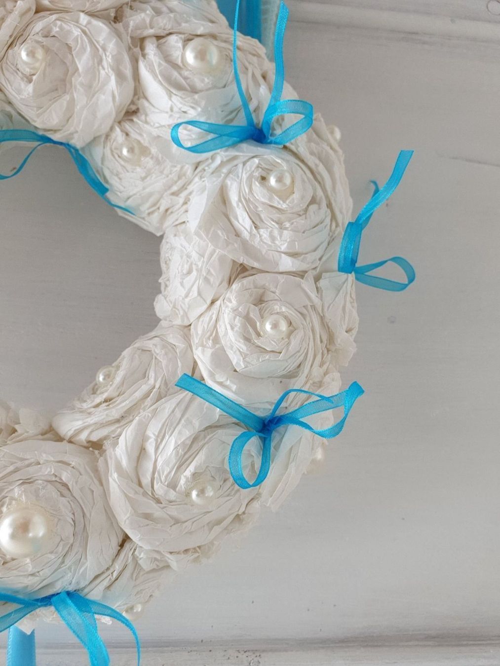Tutte le decorazioni: Geschenk Kranz Deko Shabby Chic Spitze Muttertag Romantik – Nuovo e nell'imballaggio originale da Gossau ZH venduto da Goes05 1