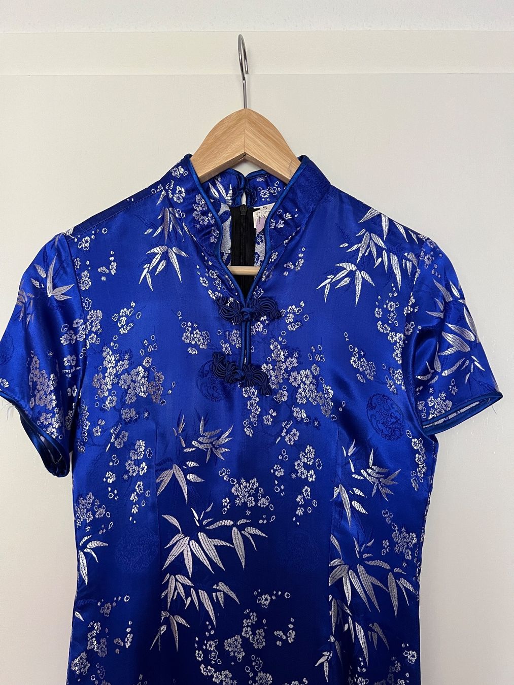 Kleider: Chinesiches Kleid (blau) Rockabilly Grösse S China Kleid – Neu (gemäss Beschreibung) aus ZUFIKON von SULMI01 1