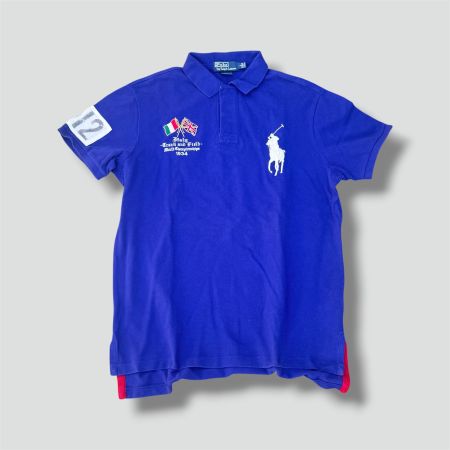 Polo Ralph Lauren Italia Track and Field polo vintage shirt
