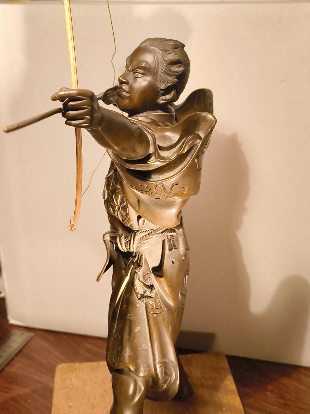 Sculture & Statue: Antiker Samurai Broze Figur Japan – Difettoso da stettlen venduto da VintageBern_ch 4