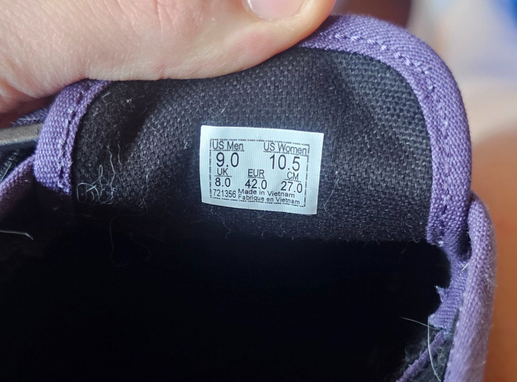 Vans Scarpe da donna: Lila Vans mit Schnallen – Nuovo (secondo la descrizione) da Beinwil am See venduto da emi_f56y 1
