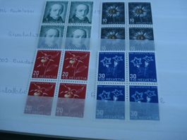 Pro Juventute Satz 1943, 4erblock **
