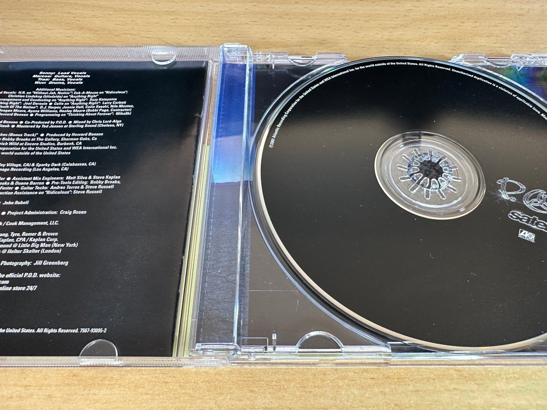CD: P.O.D. – Satellite – Usato da Rikon im Tösstal venduto da Alpenmutz 2
