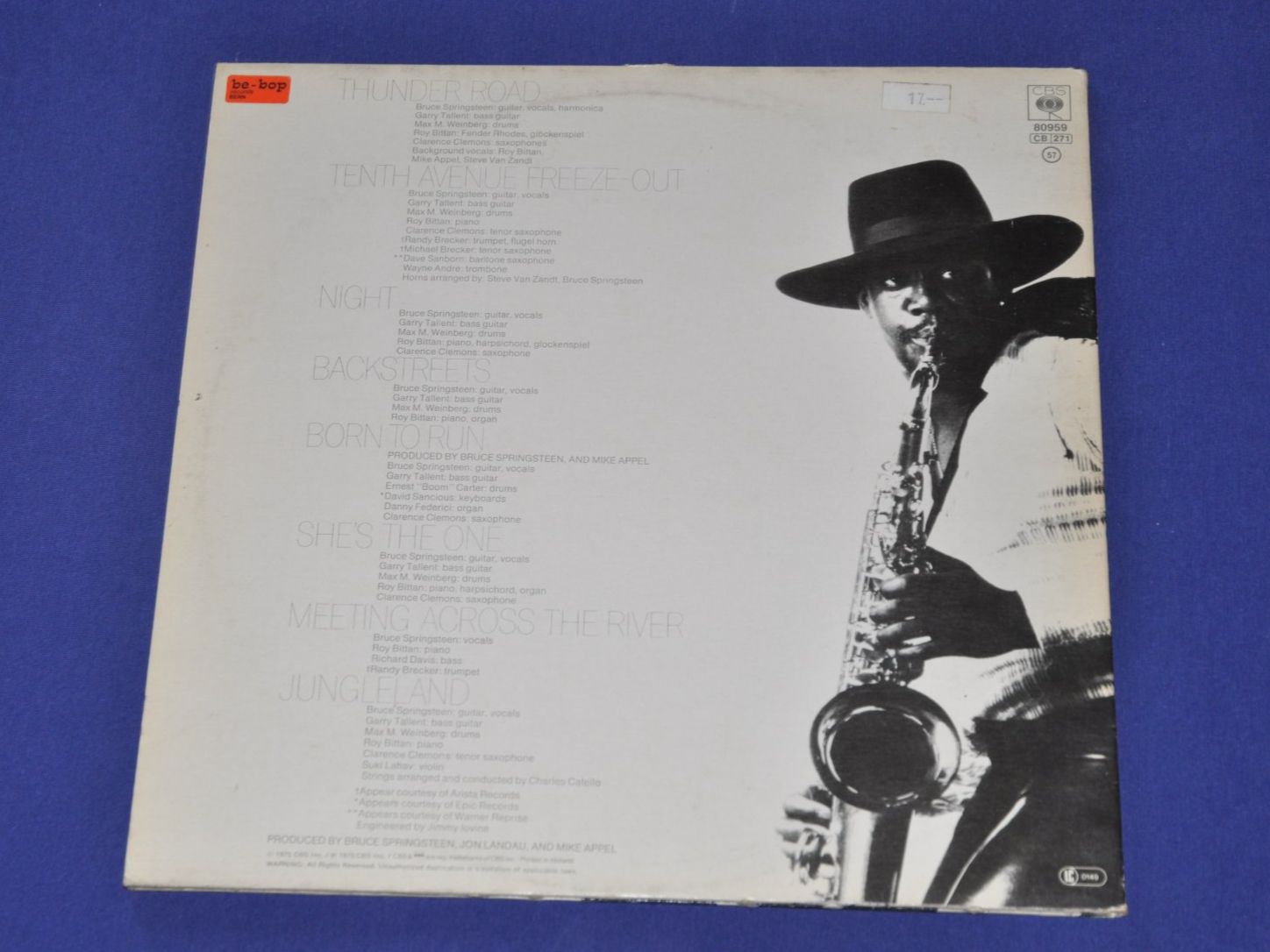 Schallplatten: LP Bruce Springsteen - Born to Run – Gebraucht aus Boll von Theodora15 1