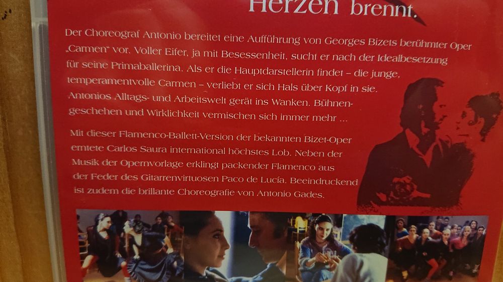 CARMEN DVD mit Antonio Gades und Laura del Sol (Gebraucht) in ...