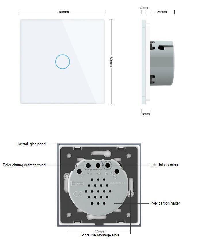 Schalter: luxus Wand Touch Sensor Schalter – Neu und originalverpackt aus Uerkheim von Kaufoption 3