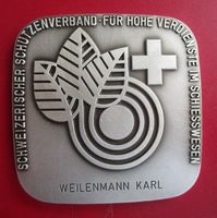 SSV Verdienstmedaille für hohe Verdienste im Schiesswesen