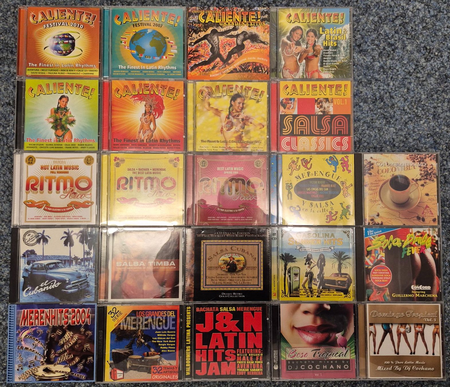 CD: Caliente-/Latin CD-Sammlung – Usato da Gränichen venduto da Sira020