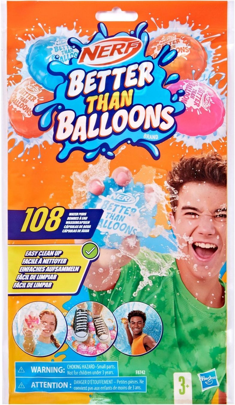 Nerf Spielzeuge: Nerf / Super Soaker / Water Balloon 108 Stk. – Neu und originalverpackt aus Oensingen von Liquidations-Shop