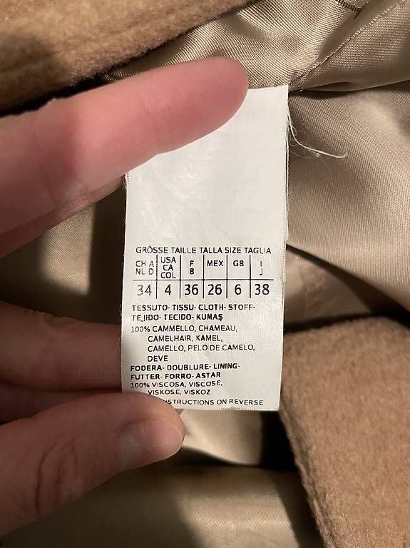 Mäntel: Max Mara Mantel aus Kamelhaar 36 – Gebraucht aus Zürich von Marti23 4