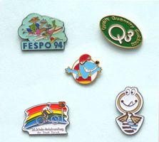 Pin Set 49, 5 Stück Pin «Pferdesport Set 2»